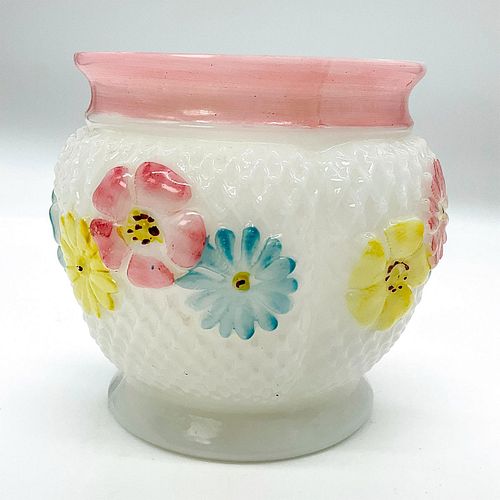 VINTAGE CONSOLIDATED MILK GLASS