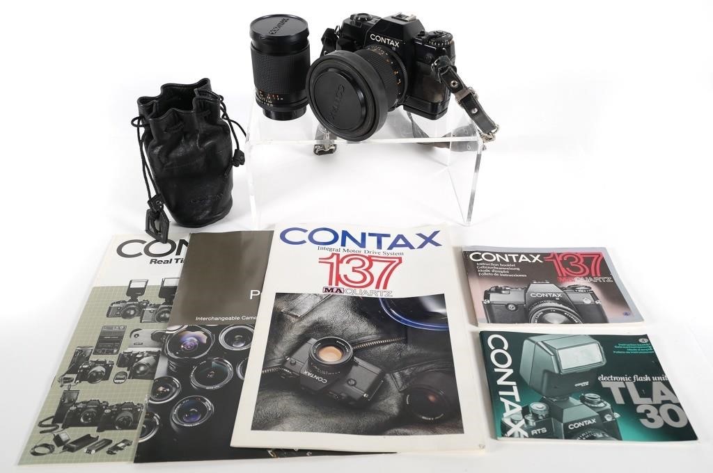 VINTAGE CONTAX 137 MA QUARTZ CAMERA