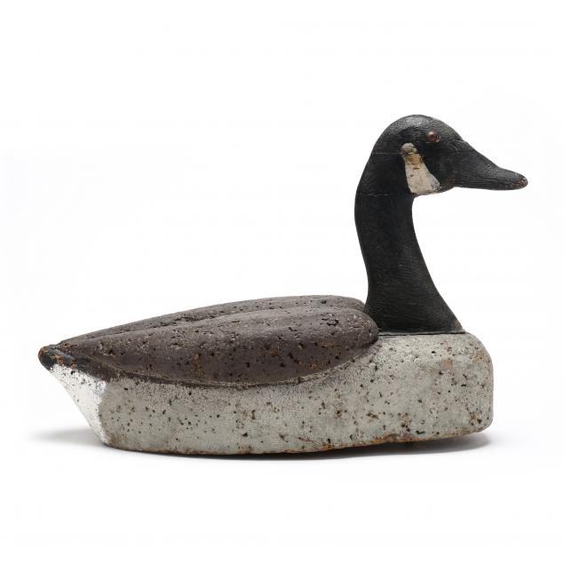 VINTAGE CORK BODY GOOSE DECOY