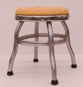 Vintage Cosco Chrome Stool- 16
