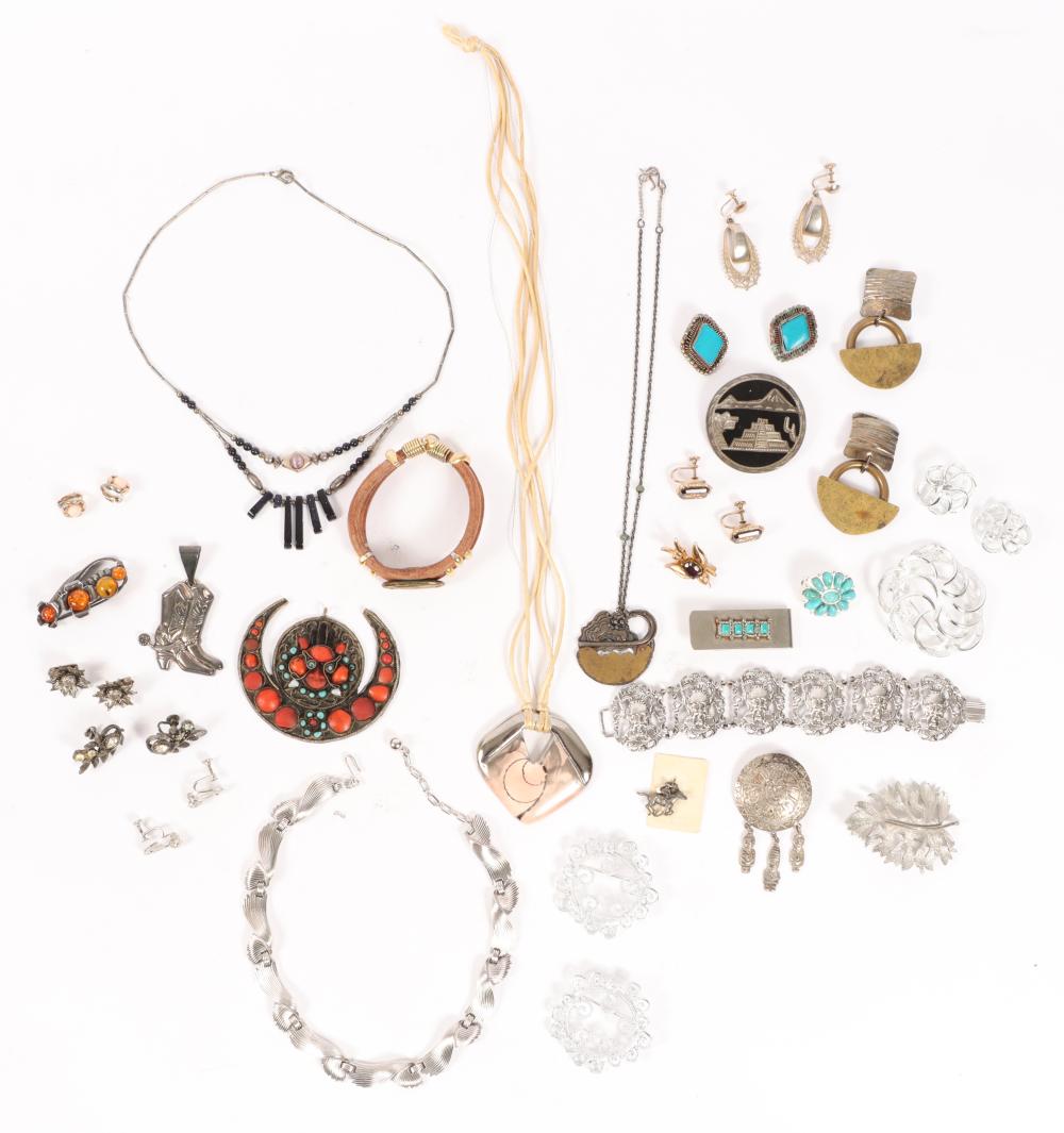 VINTAGE COSTUME JEWELRY AND