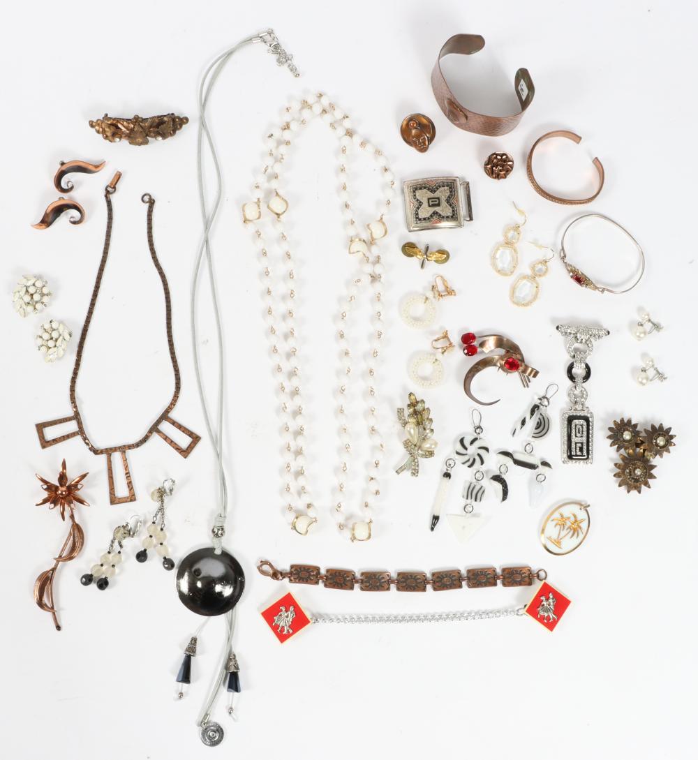 VINTAGE COSTUME JEWELRY AND