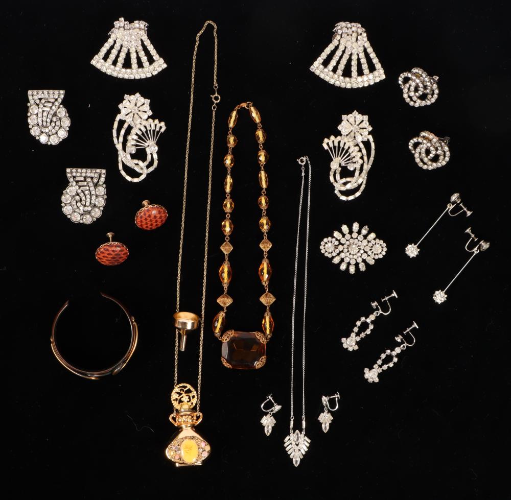 VINTAGE COSTUME JEWELRY AND