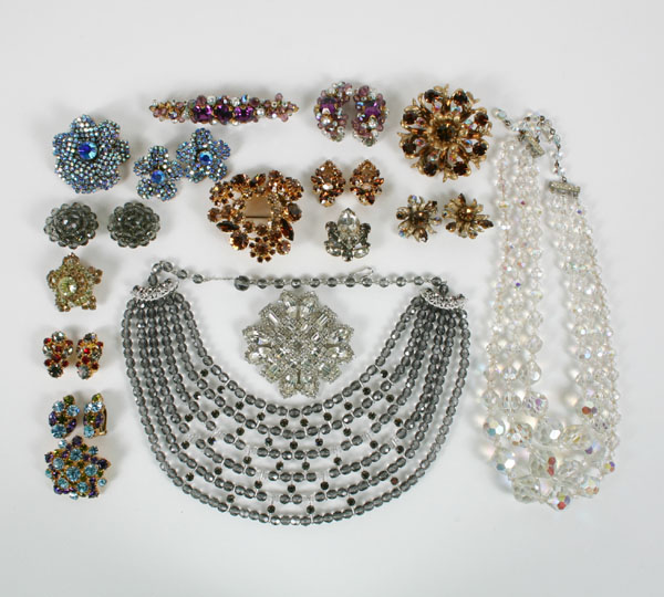 Vintage costume jewelry Austrian