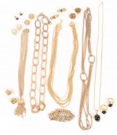 VINTAGE COSTUME JEWELRY GROUP