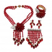 VINTAGE COSTUME JEWELRY PARURE