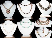 VINTAGE COSTUME NECKLACE GROUP