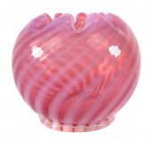 VINTAGE CRANBERRY ART GLASS SW