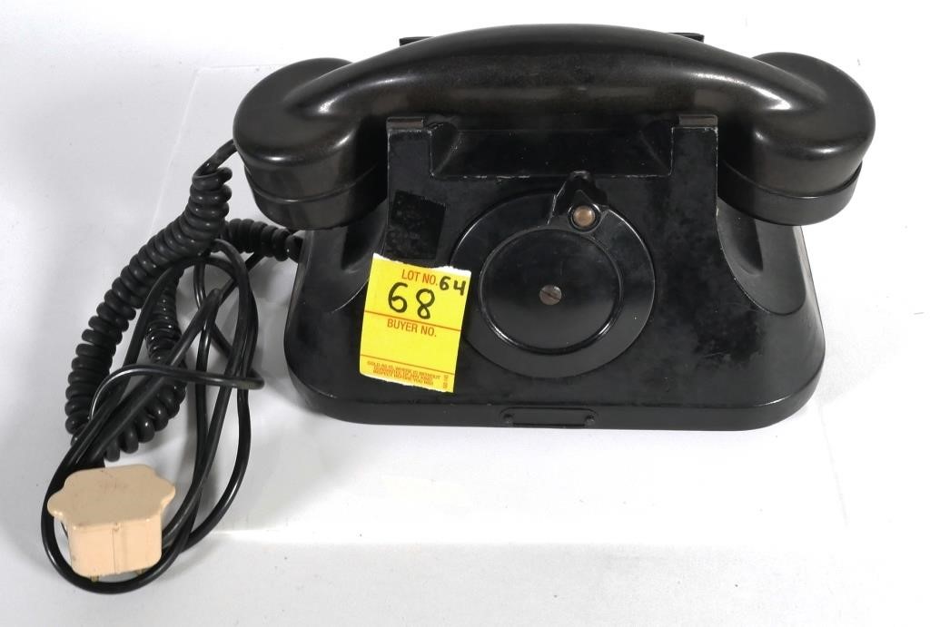 VINTAGE CRANK TELEPHONE