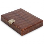 VINTAGE CROCODILE HAND PURSEDE