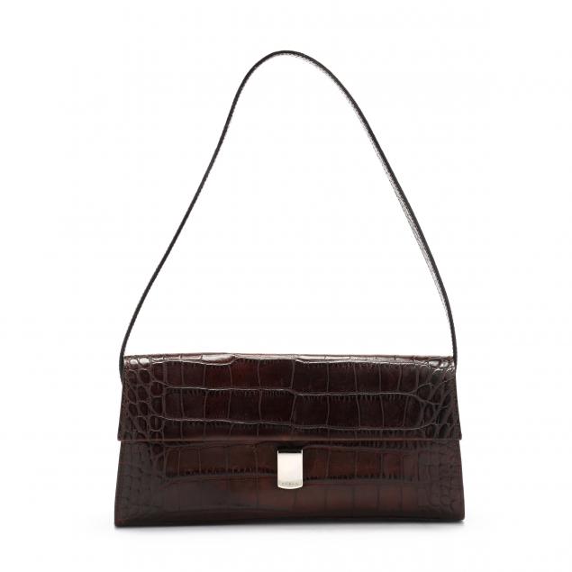 VINTAGE CROCODILE HANDBAG, FURLA