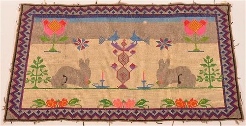 VINTAGE CROSS STITCH AND HOOKED