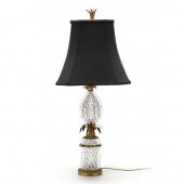 VINTAGE CRYSTAL PINEAPPLE TABL