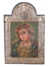 VINTAGE CUSCO SCHOOL MEXICAN H