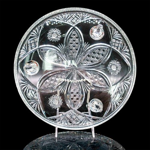VINTAGE CUT CRYSTAL CAKE
