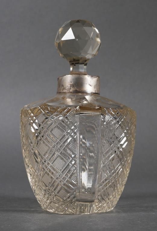 VINTAGE CUT GLASS PERFUME