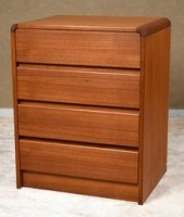 Vintage Danish teak veneered s