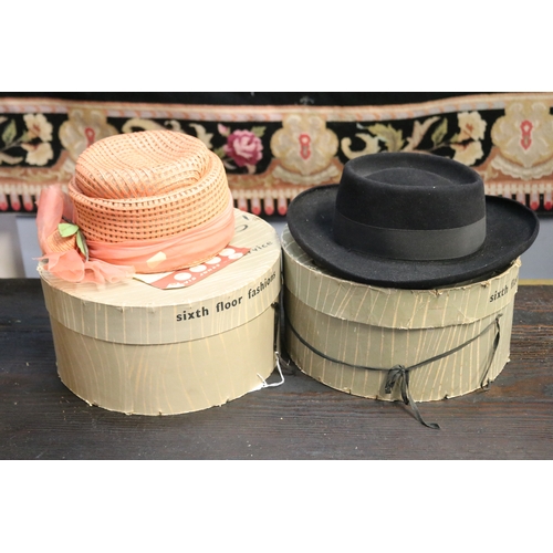 Vintage David Jones card hat box,