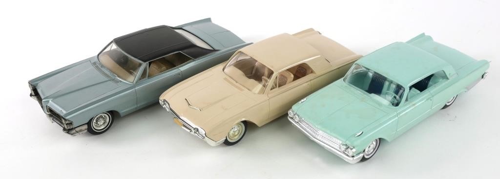 VINTAGE DEALER MODEL CARSLot of