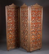 VINTAGE DECORATIVE THREE-PANEL