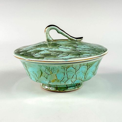VINTAGE DELFT DUTCH POTTERY GOLD