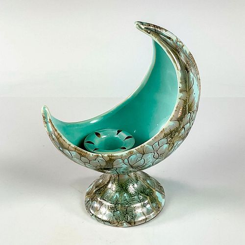 VINTAGE DELFT HOLLAND AQUA CRESCENT
