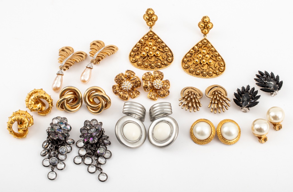 VINTAGE DESIGNER COSTUME JEWELRY