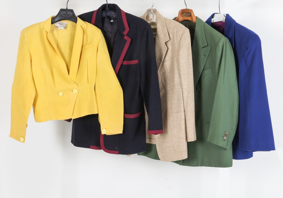VINTAGE DESIGNER JACKET GROUPING