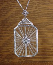 VINTAGE DIAMOND AND CAMPHOR GL