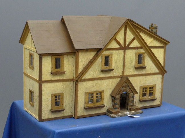Vintage doll house. 34'' W 12'' D