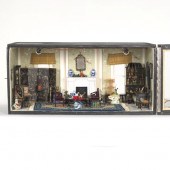 VINTAGE DOLL HOUSE CHINOISERIE