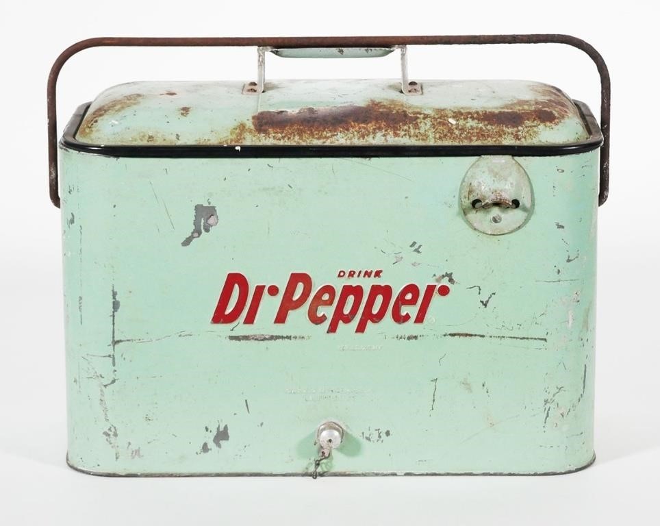 VINTAGE DR PEPPER GREEN PICNIC