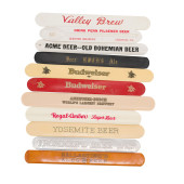 VINTAGE DRAFT BEER FOAM SCRAPE