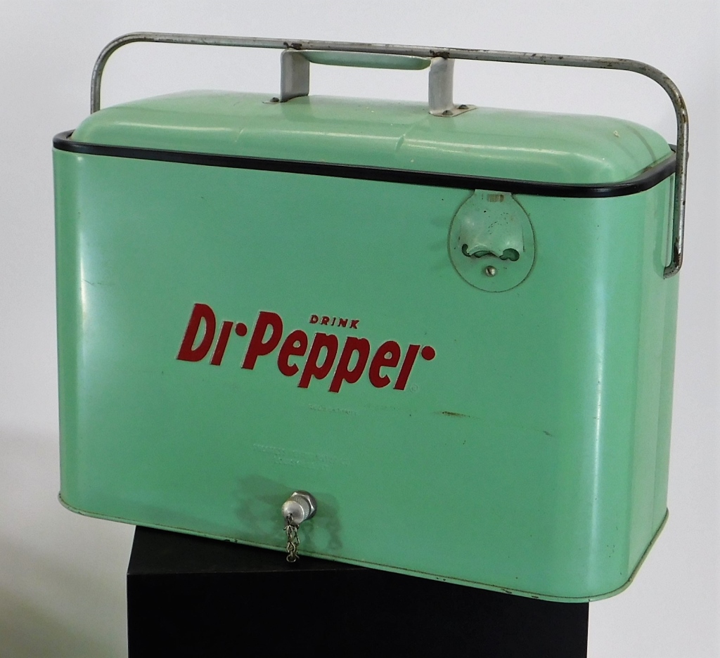 VINTAGE DRINK DR. PEPPER TEAL
