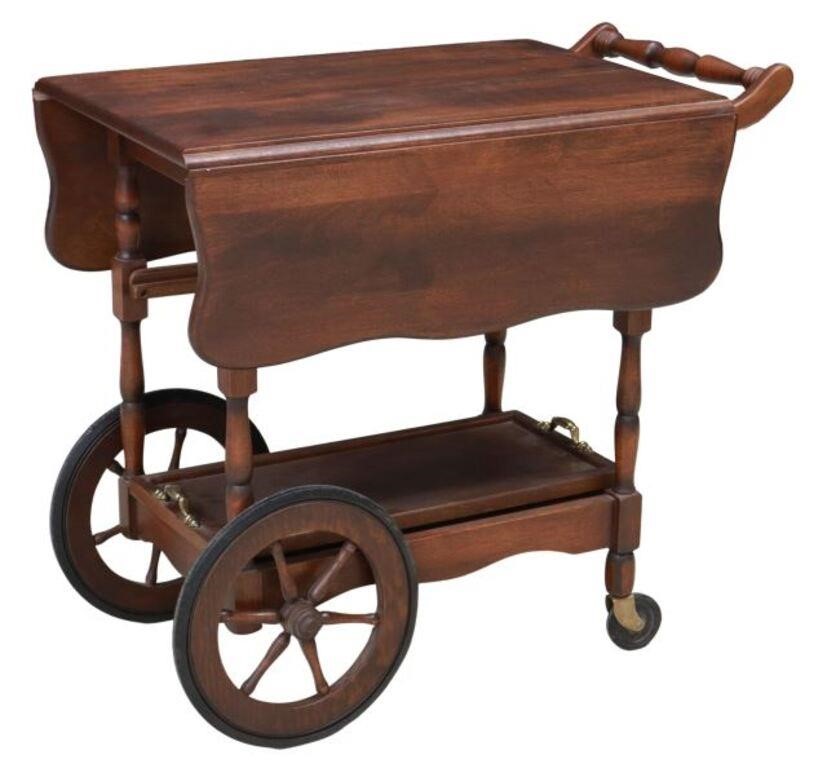 VINTAGE DROP-LEAF TEA CART