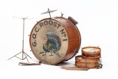 VINTAGE DRUM SET. First half 2
