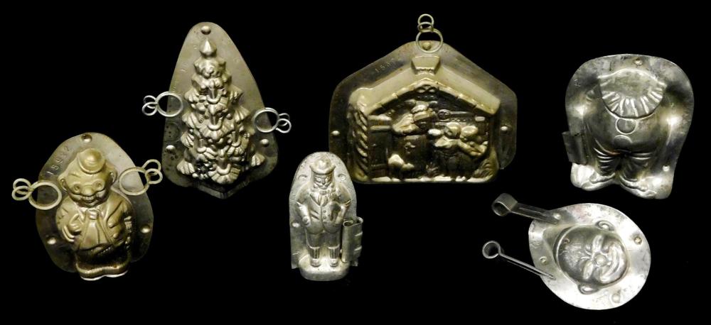 VINTAGE DUTCH CHOCOLATE MOLDS,