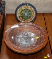 VINTAGE DYAS ROULETTE WHEEL; W