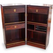VINTAGE DYRLUND BAR CABINET BY