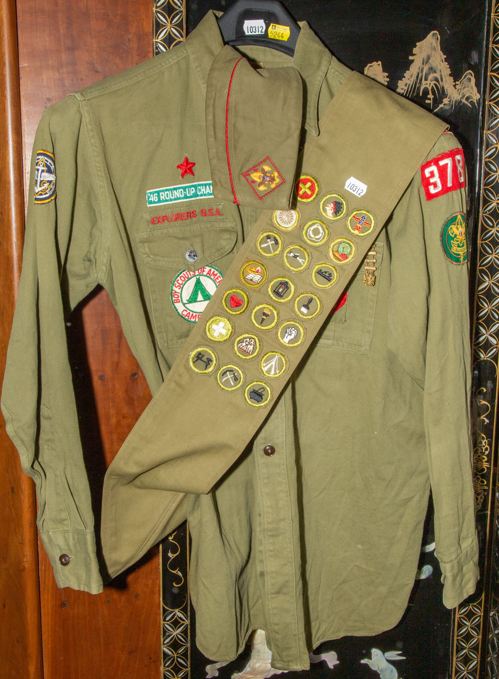 VINTAGE EAGLE SCOUT OUTFIT Includes