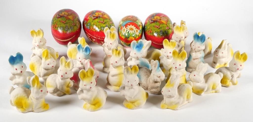 VINTAGE EASTER BUNNIES AND