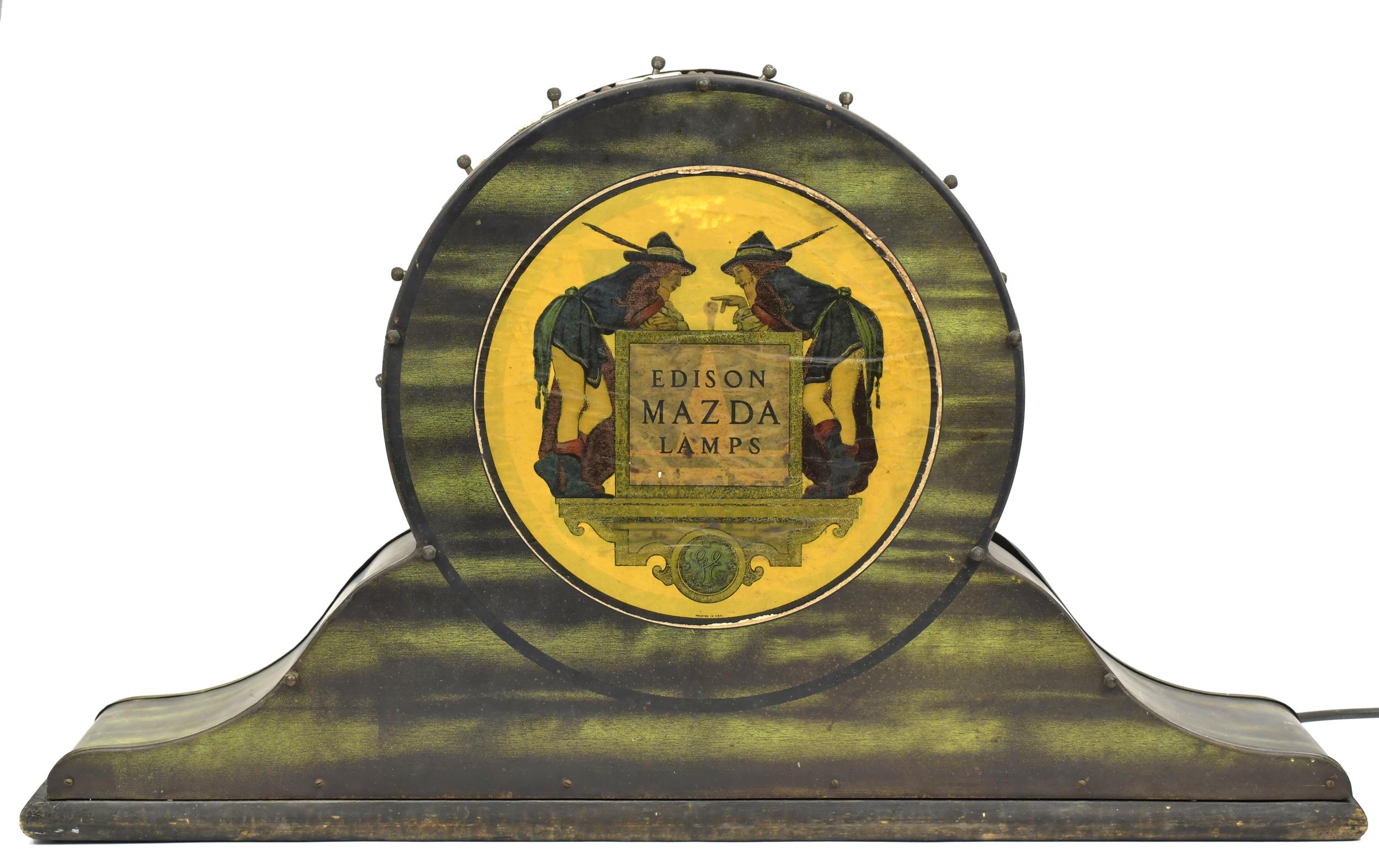 VINTAGE EDISON MAZDA LAMPS