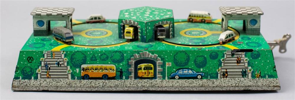 VINTAGE ENGLISH CLOCKWORK BUS