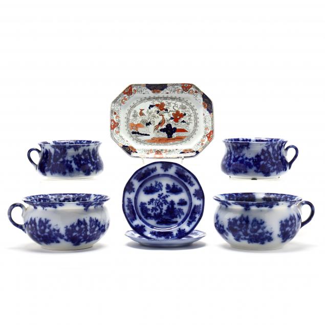VINTAGE ENGLISH IRONSTONE GROUP (4)