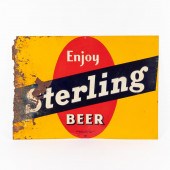 VINTAGE "ENJOY STERLING BEER"