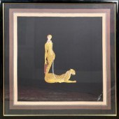 Vintage Erte Alphabet Series "