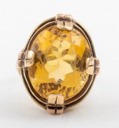 VINTAGE EUROPEAN 14K GOLD 1940