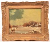 VINTAGE EUROPEAN OIL ON BOARD