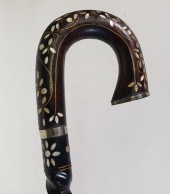 VINTAGE EXOTIC WOOD AND MOTHER