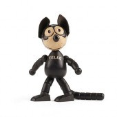 VINTAGE FELIX THE CAT WOODEN D